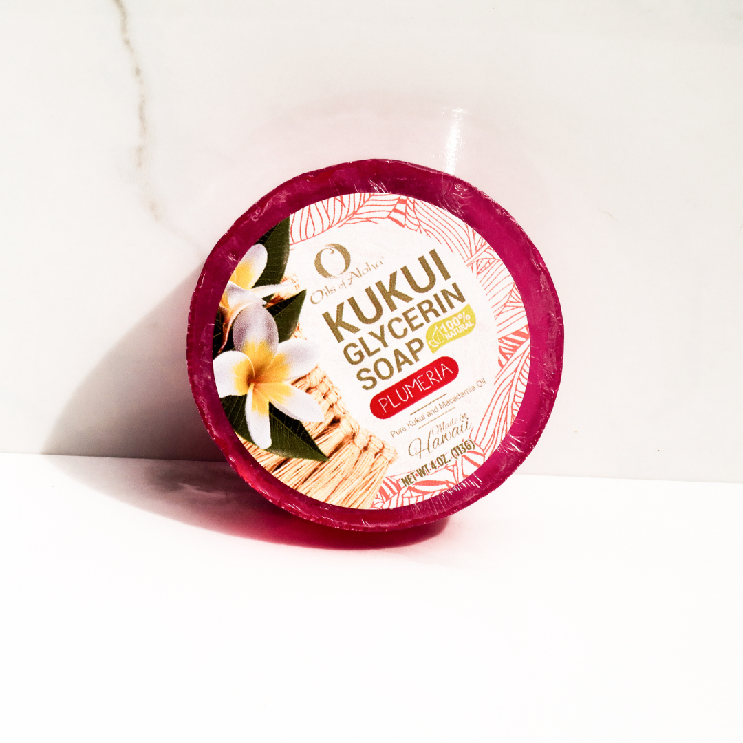 Kukui Sunset Gylercine Soap with Pineapple Fragrance — Oils of Aloha
